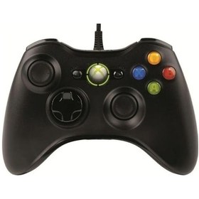Resim 360 Kol Kablolu Joystick Gamepad Siyah 