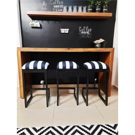 Resim TURGUTSAN MOBİLYA Bar Taburesi bar sandalyesi 65 cm 