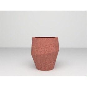 Resim Nuano Consept Lilya Serisi Yuvarlak Saksı Kiremit 38x40 