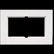 Resim Günsan Elektrik Eqona Beyaz 2 Lı Prız Cerceve 