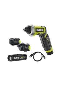 Resim Ryobi RSD4-120TA2 4 V Akülü Tornavida - Köşe + Ofset Başlık Seti 