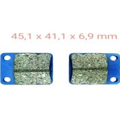 Resim MONDİAL 151RS-HS-RE DELTA ÖN FREN DİSK BALATASI 