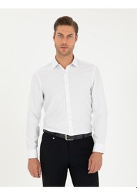 Resim Pierre Cardin Erkek Beyaz Gömlek Desenli 50292539-vr013 Beyaz 