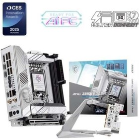 Resim MSI MPG Z890I EDGE TI WIFI7 DDR5 HDMI-DP PCIE 5.0 1851P mITX 