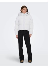 Resim Only Onldixie Life Puffer Kadın Şişme Mont 15349122 Beyaz 
