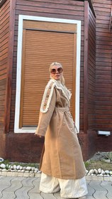 Resim NuNu By Natural Touch Oversize Bej Trençkot - Bej / Standart 