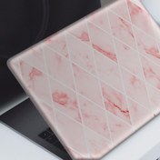 Resim Pembe Mermer Baklava Deseni Notebook Sticker, Laptop sticker,, Hp Sticker, Asus Sticker, 15.6 inç Sticker 