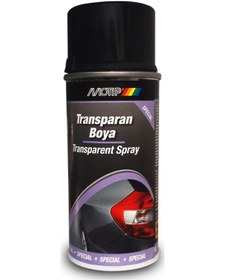Resim Motip Transparan Siyah Sprey Boya 150 ML - Stop Boyası 