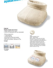 Resim Beurer fwm 50 shiatsu masajlı ayak isıtıcısı 