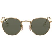 Resim Ray-Ban Round RB3447 Yuvarlatılmış Kare Altın Polarize Erkek Güneş Gözlüğü 