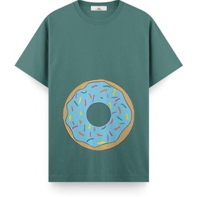 Resim Donut Boy - Hamile Regular Tshirt - Yeşil / M / Regular 