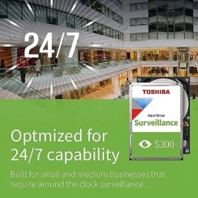Resim S300 6tb Video Surveillance HDD - 3.5”, 256MB Cache, HDWT860UZSVA 