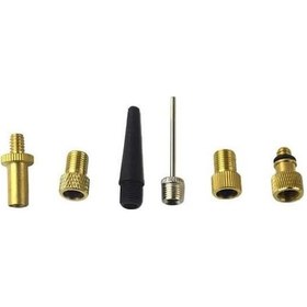 Resim Ganzhoushop Yurt Vana Şişirme Pompa Kiti Için Dönüştürücü Dışından Bisiklet Bisiklet Aksesuarı Adet Adaptörü 6 Ns 