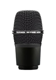 Resim Telefunken 01 0010 M80-whb Handled Kablosuz El Mikrofonu Siyah Shure Kablosuz Sistemler İçin Siyah Kafa 
