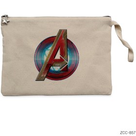Resim Avengers Age of Ultron Krem Clutch Astarlı Cüzdan / El Çantası - Krem 