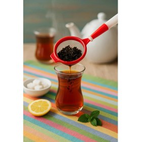 Resim Çay Süzgeci Demlik Süzgeci 