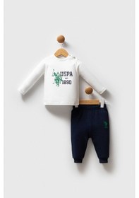 Resim U.s. Polo Assn Erkek Bebek Lacivert Takım Usb2553-c-v1 Lacivert 