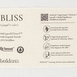 Resim Bliss TENCEL™ Müslin Çarşaf - Kekik Yeşili / 180x260 cm 