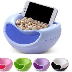 Resim Keyif Çerezlik Telefon Standlı Çerez Kasesi Pembe 