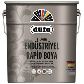 Resim Düfa Rapid Endüstriyel Boya İpek Mat Ral 7016 2,5 Kg 