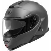 Resim Shoei Neotec Iı Mat Gri Çene Açılır Güneş Vizörlü Kask 