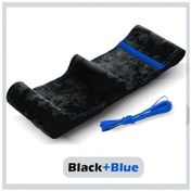 Resim Dream011 El Yapımı L Tüylü Direksiyon Kılıfı - Terlemeye Karşı Kaymaz Yumuşak Kırmızı Siyah Mavi Bej Gri L 