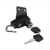 Resim Gildedwill Multistrada V4 V4s Sport 2021 Ve 2022 İçin 2 Anahtarlı Motosiklet Hırsızlık Önleyici Paslanmaz Kask Kilidi 