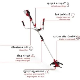 Resim Hakay Akülü Tırpan, 36V Power X-Change Sistemi 
