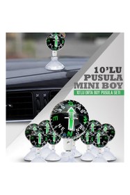 Resim Furens Araç Içi Vantuzlu Siyah Mini Pusula Seti Mini Pusula 