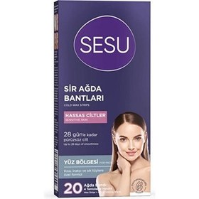 Resim Sesu Yüz Sir Ağda Bandı Hassas Ciltler 20'li 