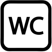 Resim Genel Markalar WC - Araç, Oto, Laptop, Duvar Uyumlu Sticker 10*10 Cm 