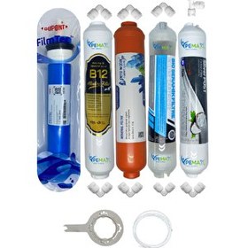 Resim Pemax Water Solutions Orijinal Filmtec Dupon Mebran-B12 Alkali- Mineral-Detox Gümüş İyonlu Tatlandırıcı 