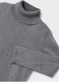 Resim Mayoral kız çocuk balıkçı yaka triko kazak 313 - GRİ / 2 yaş 