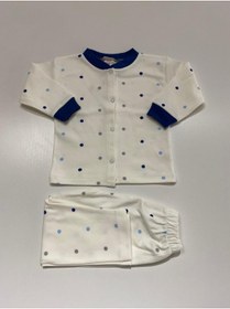 Resim ALİSYUM Unisex Bebek Çocuk %100 Pamuklu Pijama Takımı 