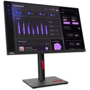 Resim LENOVO ThinkVision T24i-30 63CFMATXTK 23.8" 4 MS 60 Hz HDMI+VGA+DP Full HD IPS LED Monitör 