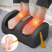 Resim Isıtmalı Shiatsu Ayak & Bacak Masaj Aleti - Derin Doku Rahatlatma, Fişli, Kokuşuz, Ebeveynler İçin Mükemmel Hediye 