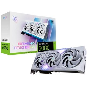 Resim ELEKTRİK DOKTORU Msi Geforce Rtx5080 16G Gaming Trio Oc White 16Gb Gddr7 256Bit 1Xhdmi 3Xdp Ekran Karti 
