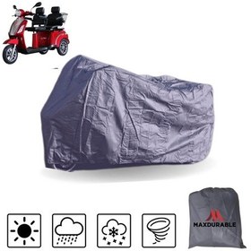 Resim STMAX GF 920 2 Kişilik Elektrikli Motosiklet Motor Koruma 