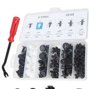 Resim Pazly 100 Adet Araba Tutucu Klipleri - Vücut Plastik Perçinler K13667 