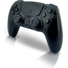 Resim Coverzone Kablosuz Bluetooth Gamepad Ps4 Uyumlu Type-C Şarj Girişli Joystick Oyun Kolu Hassas Trigger Kaymaz Tasarım P4 Plus 