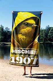 Resim Mikrofiber Teknolojisi ile Üretilen Hafif ve Kum Tutmayan Plaj Havlusu 90x150 Cm 