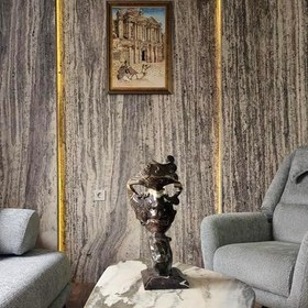 Resim El İşçiliği Cilalı Mermer Heykel Büst 