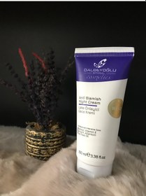 Resim Dalbeyoğlu Bitkisel Leke Karşıtı Gece Bakım Kremi 100 G 