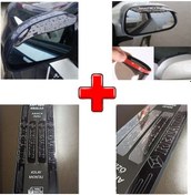 Resim Renault Symbol Orta Uyumlu Kapı Eşiği Ve Ayna Yağmur Koruyucu (554254831) 