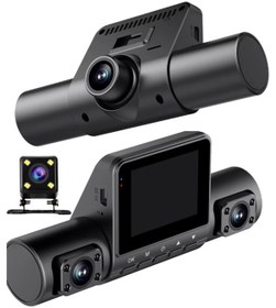 Resim M90 Pro 1080p 4 Kameralı Araç İçi Kamera Ön Arka Ve İç Kayıt 