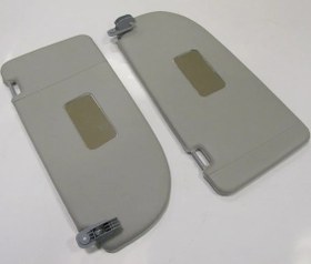 Resim Caddy 2004 2010 Güneşlik Gri Sağ/Sol Set 2 Parça 2K0857551G2F4 