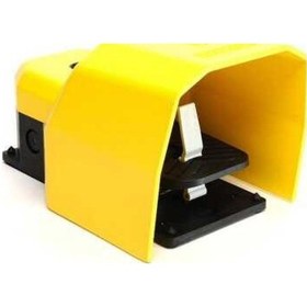 Resim Emas PPKS11BX10 PPK Serisi Plastik Korumalı 1NO+1NC Tekli Sarı Plastik Pedal 