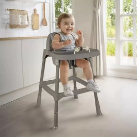 Resim Gray Line Gry 7566 Mama Sandalyesi Oyuncaklı - Gri Nel1 