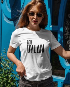 Resim Bob Dylan - How Does It Feel Kadın Tişört 