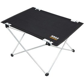 Resim Haegs Ultralight Katlanır Kamp Masası, Piknik, Bbq, Balıkçılık, Avcılık, Plaj İçin Masa Orta Siyah 